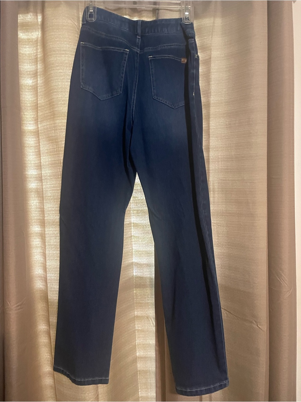 Halara Women’s Dark Blue Straight-Leg Jeans - Picture 2 of 4